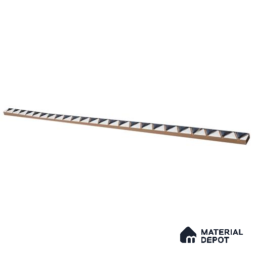 Ceramic Tile Border Designer Gracia Weden White PM 00422 | 20x600 mm | Adhesive Type Installation | Suitable for Decorative Highlighter Border