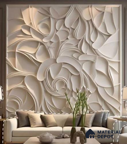 Duco Paintable 3D Designer Exterior Grade Board 8 ft x 4 ft - 30 mm