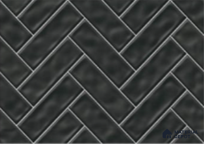 Budget Friendly Faux Subway Wall Tile Value For Money TL 00623 D 18 x 12 inch - Ceramic Glossy Finish -6 mm | Suitable for Kitchen & Bathroom