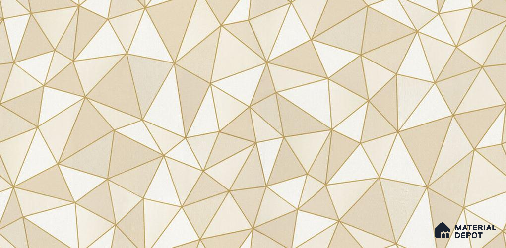 10230-2 | 5.18 Meter x 42 Inch PVC Geometric Look Wallpaper - 59.5 Sq. Ft. | Minimum 15% wastage during installation