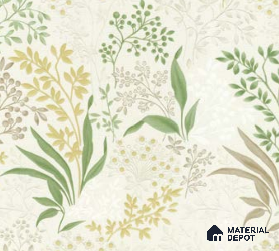 10232-8 | 5Meter x 42 Inches Floral Look Wallpaper - 59 Sq.ft. | Minimum 15% wastage during installation