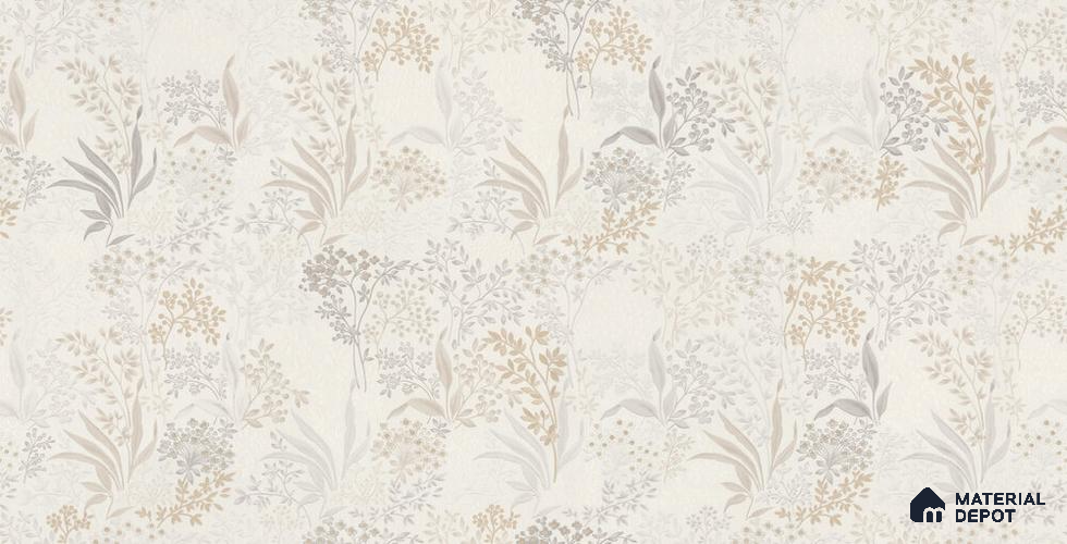 10232-1 | 5.18 Meter x 42 Inch PVC Florals Look Wallpaper - 59.5 Sq. Ft. | Minimum 15% wastage during installation