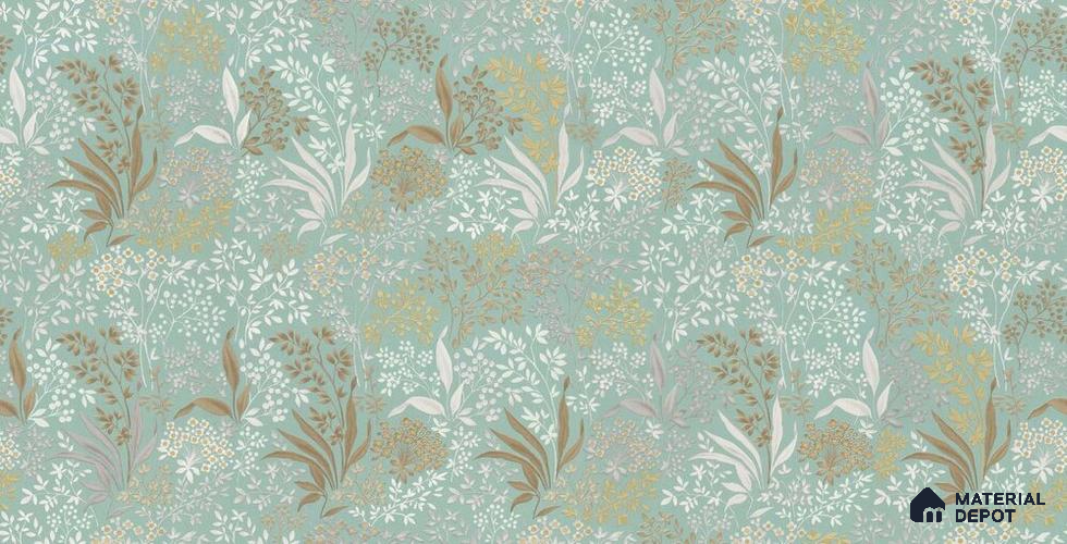 10232-3 | 5.18 Meter x 42 Inch PVC Florals Look Wallpaper - 59.5 Sq. Ft. | Minimum 15% wastage during installation