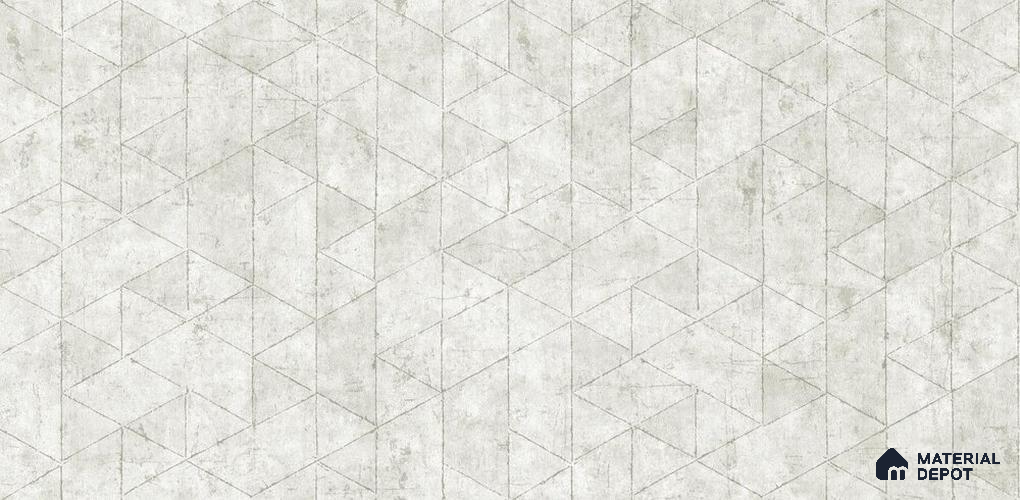 10239-1 | 5.18 Meter x 42 Inch PVC Geometric Look Wallpaper - 59.5 Sq. Ft. | Minimum 15% wastage during installation