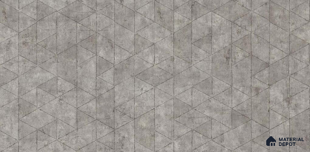 10239-5 | 5.18 Meter x 42 Inch PVC Geometric Look Wallpaper - 59.5 Sq. Ft. | Minimum 15% wastage during installation