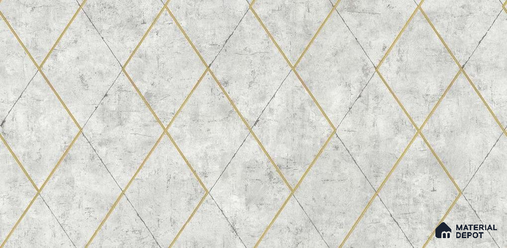 10240-2 | 5.18 Meter x 42 Inch PVC Geometric Look Wallpaper - 59.5 Sq. Ft. | Minimum 15% wastage during installation