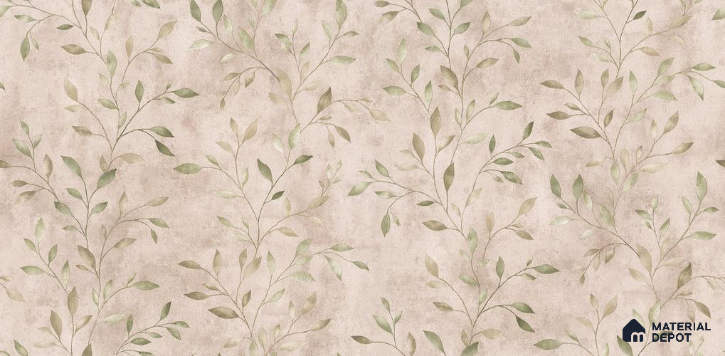 10254-4 | 5.18 Meter x 42 Inch PVC Florals Look Wallpaper - 59.5 Sq. Ft. | Minimum 15% wastage during installation