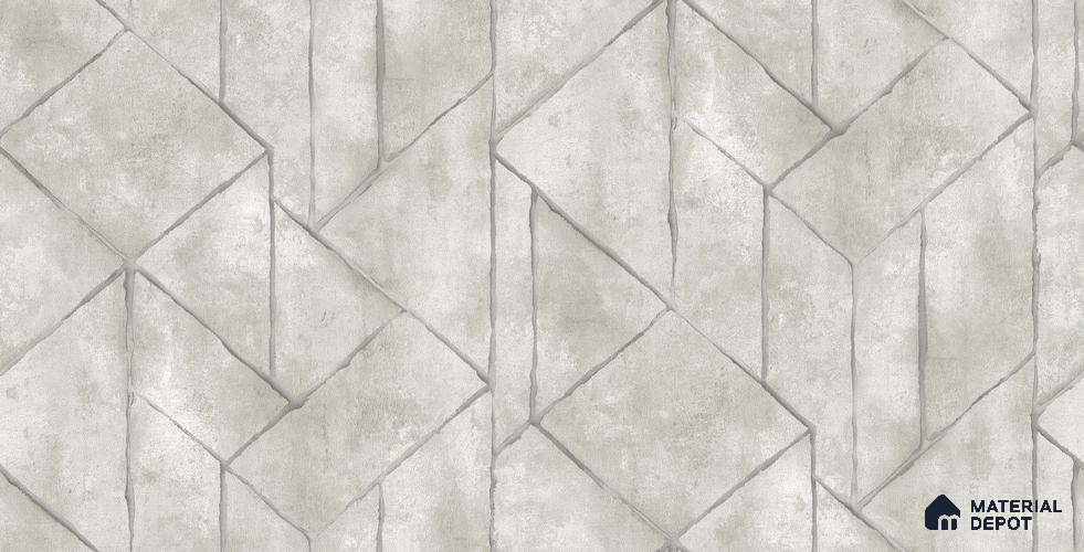 10256-2 | 5.18 Meter x 42 Inch PVC Geometric Look Wallpaper - 59.5 Sq. Ft. | Minimum 15% wastage during installation