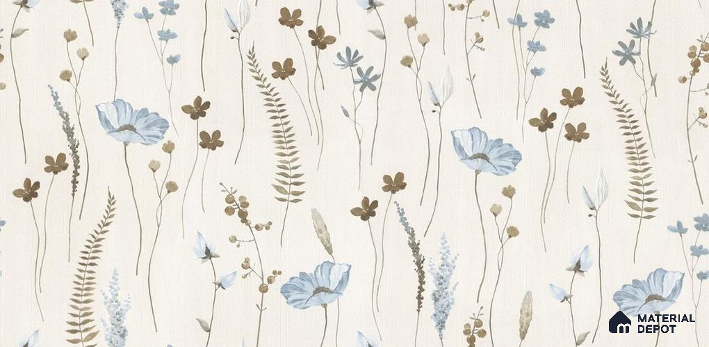 10263-1 | 17ft x 3.5 ft (42 Inches) Florals Look Wallpaper - 59 Sq. Ft. | Minimum 15% wastage during installation