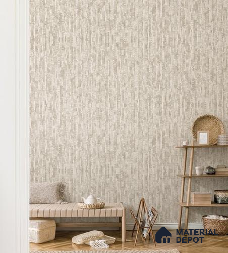 10275-2 | 17ft x 3.5 ft (42 Inches) Patterned Look Wallpaper - 59 Sq. Ft. | Minimum 15% wastage during installation