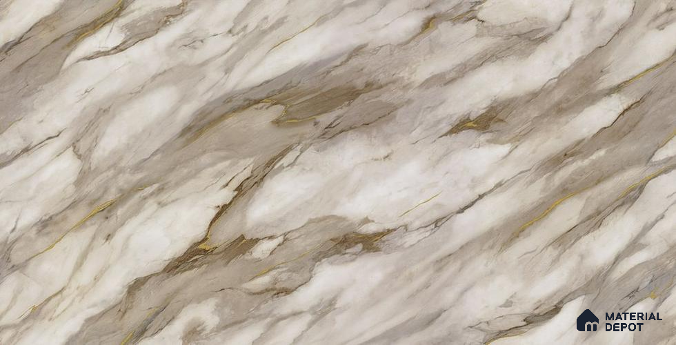 10279-4 | 17ft x 3.5 ft (42 Inches) Marble Look Wallpaper - 59 Sq. Ft. | Minimum 10% wastage during installation