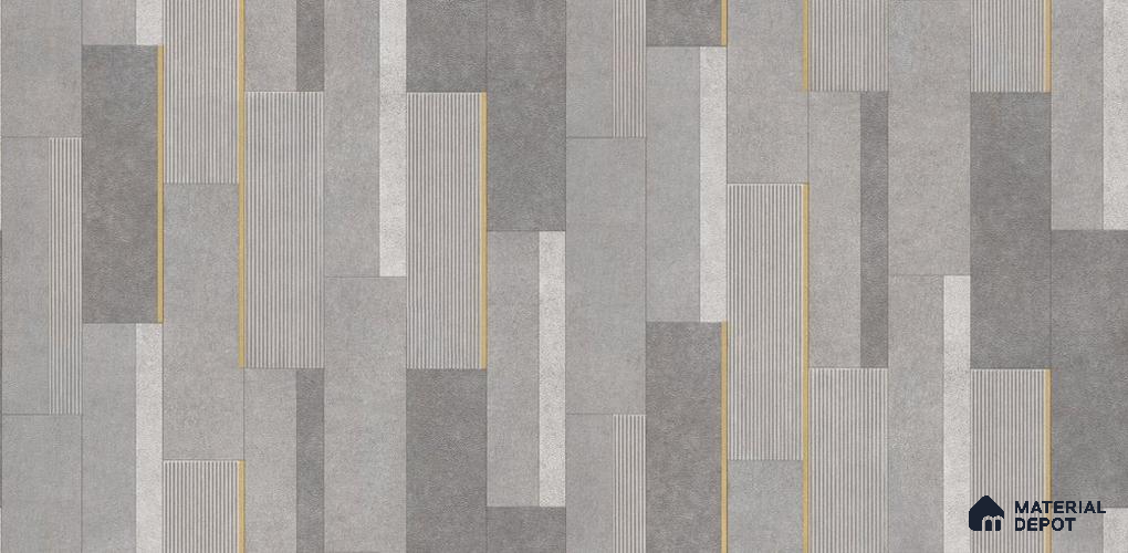 10300-4 17ft x 3.5 ft (42 Inches) Patterned Look Wallpaper - 59 Sq. Ft. | Minimum 15% wastage during installation