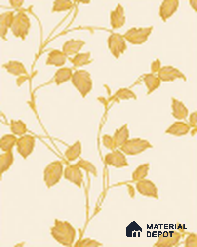 KA 7035 | 10 Meter x 20.86 Inches Florals Look PVC Wallpaper - 56.94 Sq. Ft | Minimum 15% wastage during installation