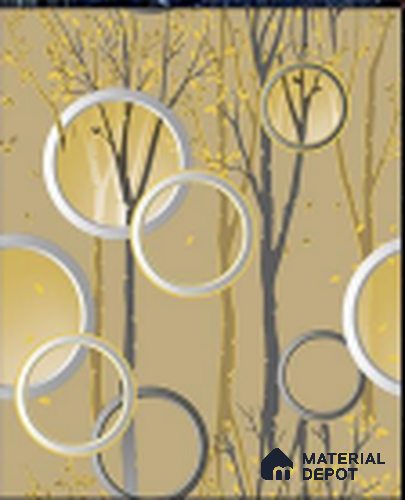 KA 7054 | 10 Meter x 20.86 Inches Patterned Look PVC Wallpaper - 56.94 Sq. Ft | Minimum 15% wastage during installation