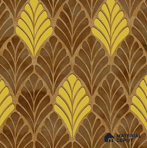 RG7012 | 10 Meter x 20.86 Inches Florals Look PVC Wallpaper - 56.94 Sq. Ft | Minimum 15% wastage during installation