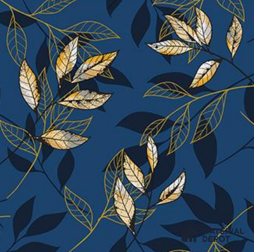 RG7027 | 10 Meter x 20.86 Inches Florals Look PVC Wallpaper - 56.94 Sq. Ft | Minimum 15% wastage during installation