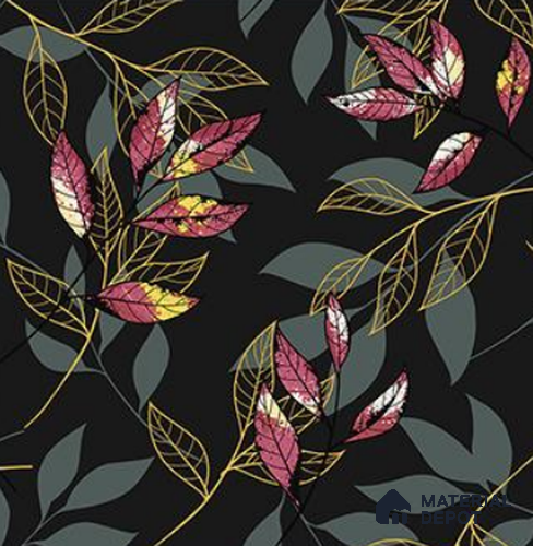RG7029 | 10 Meter x 20.86 Inches Florals Look PVC Wallpaper - 56.94 Sq. Ft | Minimum 15% wastage during installation