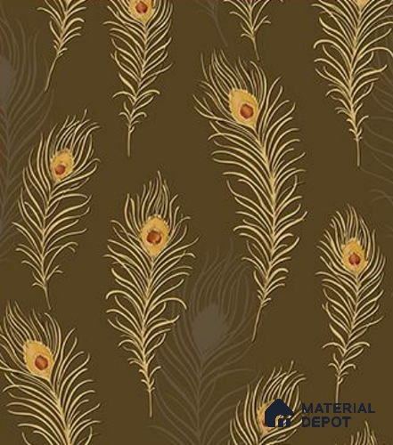 RG7037 | 10 Meter x 20.86 Inches Patterned Look PVC Wallpaper - 56.94 Sq. Ft | Minimum 15% wastage during installation