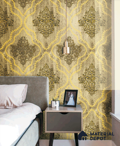 Rahira Series RH8005 10 Meter x 21 Inches Patterned look Wallpaper - 57.05 Sq. Ft.