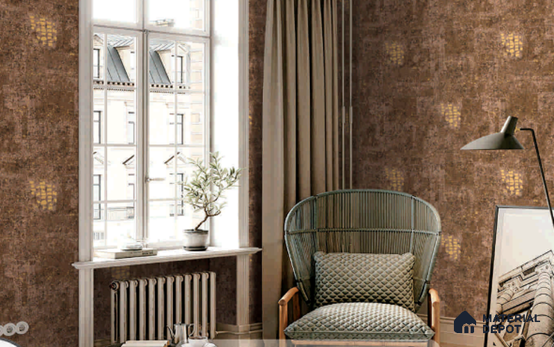 Rahira Series RH8030 10 Meter x 21 Inches Patterned look Wallpaper - 57.05 Sq. Ft.