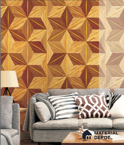 Rahira Series RH8045 10 Meter x 21 Inches Patterned look Wallpaper - 57.05 Sq. Ft.