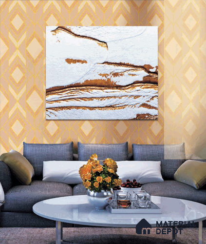 Rahira Series RH8061 10 Meter x 21 Inches Patterned look Wallpaper - 57.05 Sq. Ft.