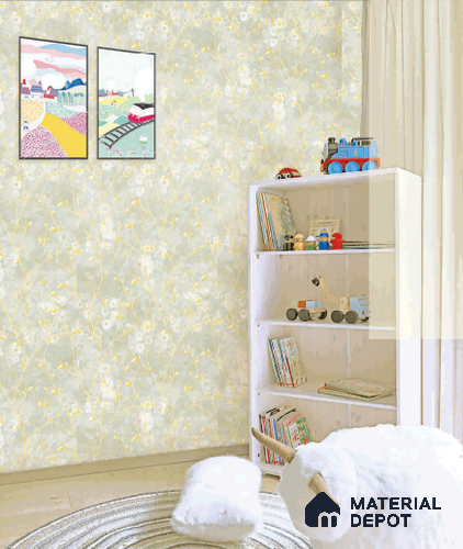 Rahira Series RH8013 10 Meter x 21 Inches Florals look Wallpaper - 57.05 Sq. Ft.