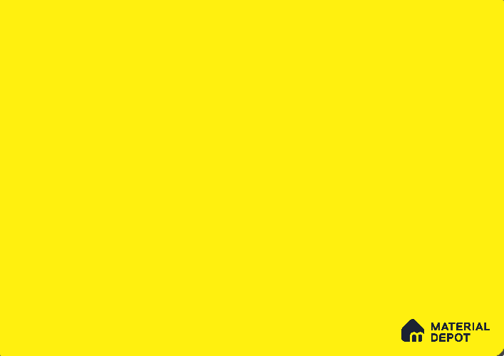VA306 5 Star Metallic & Solid Colours Series Yellow 8 ft x 4 ft  ACP Panel - 4 mm
