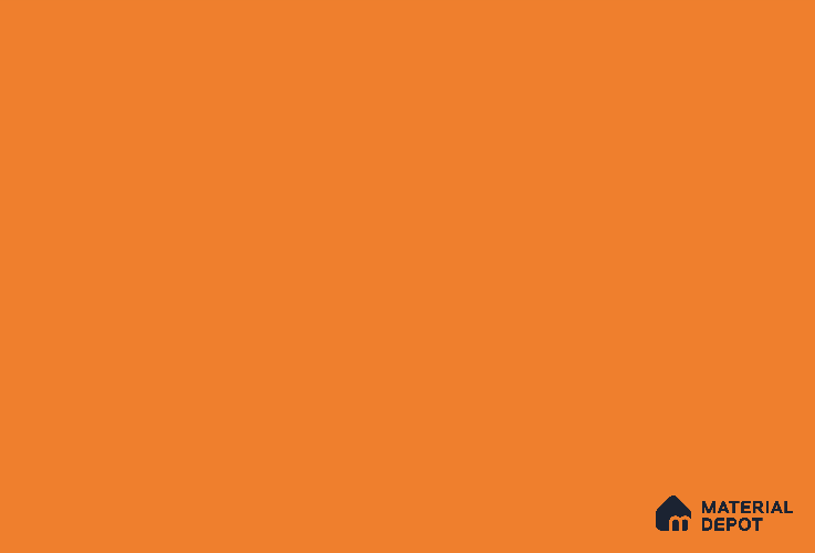 VA309 7 Star Metallic & Solid Colours Series Orange 8 ft x 4 ft ACP Panel - 4 mm