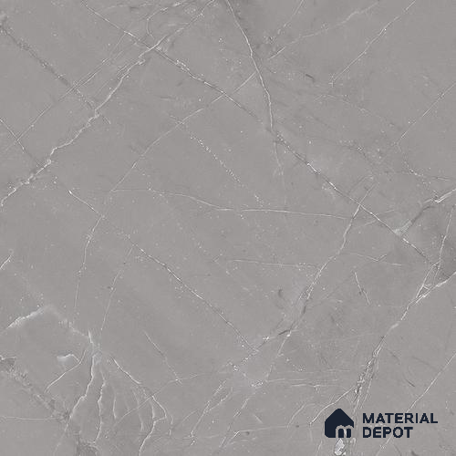 Grey Marble Floor Tile TL 06965   1 ft x 1 ft Ceramic Carving Matte Finish - 9 mm | Suitable for Living Room, Bedroom, Bathroom