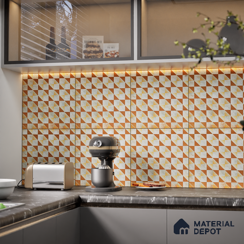 TL 07185 B Brillo Nexo Kroma 1 ft x 1 ft Matte Finish Ceramic Tile - 10 mm