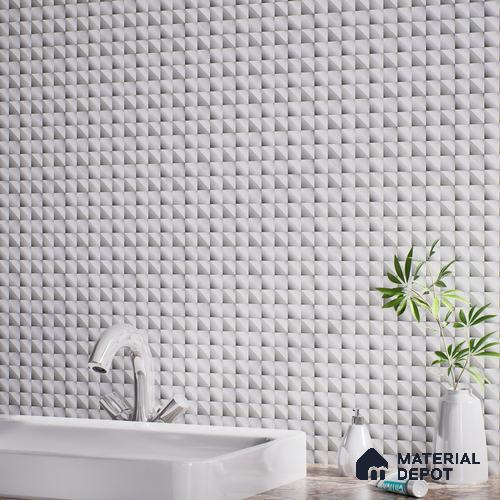 TL 07185 E Brillo Nexo Zafra 1 ft x 1 ft Matte Finish Ceramic Tile - 10 mm