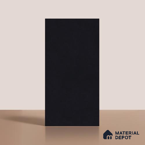 Stone Floor & Wall Tile TL 07891 B Levels Black 4 ft x 2 ft Matte Finish Endless Vitrified Tile - 9 mm  | Suitable For living Room, Bedroom, Bathroom