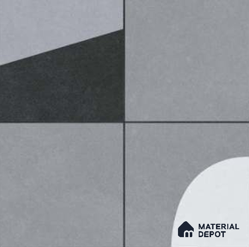 Tile TL 12419 12 inch x 12 inch Ceramic Finish Tile - 9 mm
