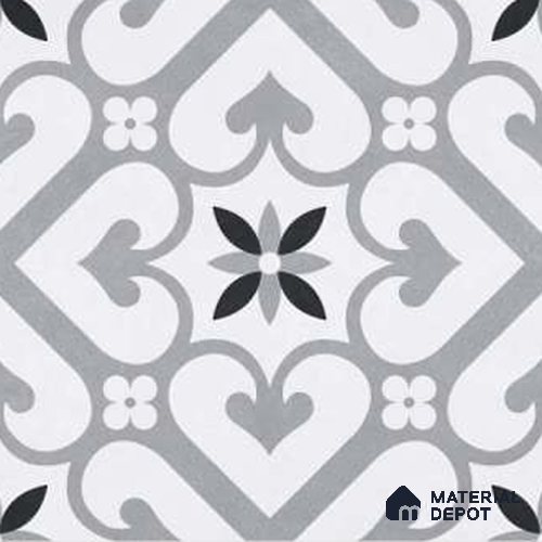 Tile TL 12414 12 inch x 12 inch Ceramic Finish Tile - 9 mm