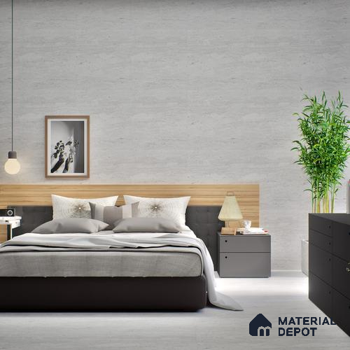 Punch Floor & Wall Tile TL 06274 Bash Arctic Frost 4 ft x 2 ft Vitrified Punch Finish - 9 mm (Random Design 3) | Suitable for Living Room, Bedroom, Bathroom & Kitchen