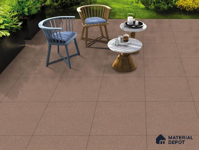 Stone Floor Tile TL 09486 J Neo Choco 2 ft x 2 ft Matte Finish Vitrified Tile - 9 mm | 1 Random Design | Suitable For Living Room, Bedroom, Bathroom