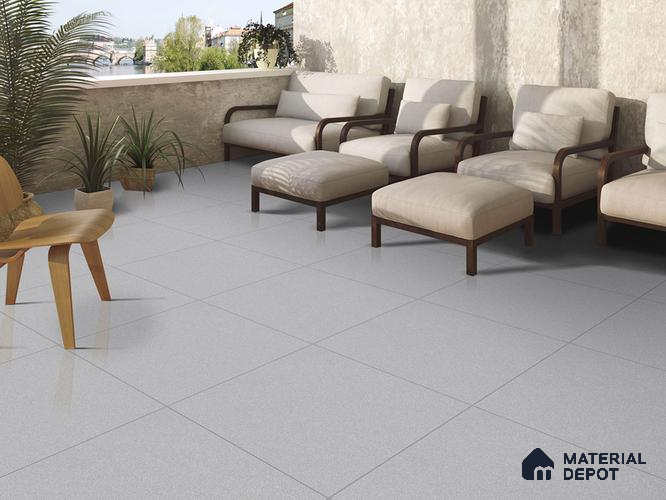 Stone Wall & Floor Tile TL 09486 E Neo Smoke 2 ft x 2 ft Full Body Matte Finish Vitrified Tile - 9 mm | 1 Random Design | Suitable For Living Room, Bedroom, Bathroom