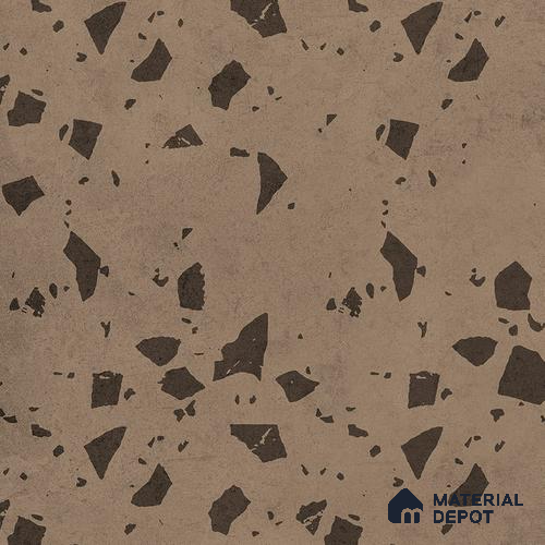 Terrazzo Wall & Floor Tile TL 09478 Cushion Roast 2 ft x 2 ft Matte Finish Vitrified Tile - 9 mm | 6 Random Design | Suitable For Living Room, Kitchen, Bathroom