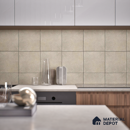 Stone Floor Tile TL 10109 C Modulo Earth 10 x 10 inch Matte Finish Vitrified Anti Skid Tile - 12 mm | Suitable For Balcony, Patio, Outdoor