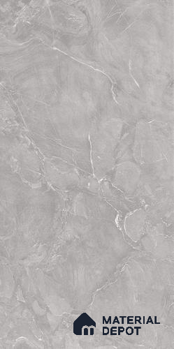 Marble Floor & Wall Tile TL 09280 Coloso Gris 4 ft x 2 ft Fusion Finish Vitrified Tile - 9 mm | 5 Random Design | Suitable For Living Room, Bedroom, Dining Area