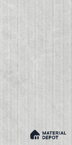 Punch Floor & Wall Tile TL 09266 Pulse Gris Glit Wave 4 ft x 2 ft Fusion Finish Vitrified Tile - 9 mm | 6 Random Design | Suitable For Living Room, Bedroom, Dining Area