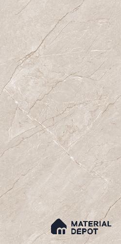 Marble Floor & Wall Tile TL 09310 Euri Mist 4 ft x 2 ft Infinia Finish Vitrified Tile - 9 mm | 4 Random Design | Suitable For Living Room, Bedroom, Dining Area