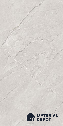 Marble Floor & Wall Tile TL 09308 Euri Bianco 4 ft x 2 ft Infinia Finish Vitrified Tile - 9 mm | 4 Random Design | Suitable For Living Room, Bedroom, Dining Area