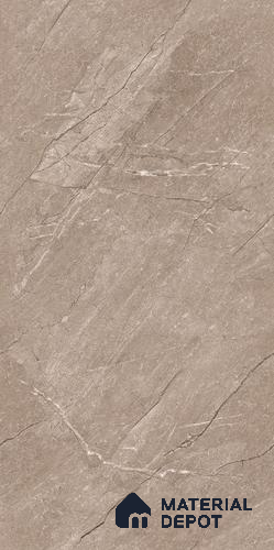 Marble Floor & Wall Tile TL 09309 Euri Brown 4 ft x 2 ft Infinia Finish Vitrified Tile - 9 mm | 4 Random Design | Suitable For Living Room, Bedroom, Dining Area