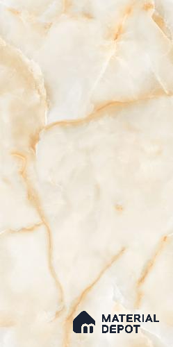 Marble Floor & Wall Tile TL 09318 Smog Beige 4 ft x 2 ft Infinia Finish Vitrified Tile - 9 mm | 4 Random Design | Suitable For Living Room, Bedroom, Dining Area