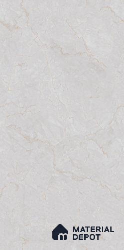 Marble Floor & Wall Tile TL 09315 Aria Bianco 4 ft x 2 ft Infinia Finish Vitrified Tile - 9 mm | 5 Random Design | Suitable For Living Room, Bedroom, Dining Area