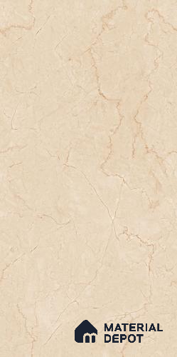 Marble Floor & Wall Tile TL 09314 Aria Beige 4 ft x 2 ft Infinia Finish Vitrified Tile - 9 mm | 5 Random Design | Suitable For Living Room, Bedroom, Dining Area