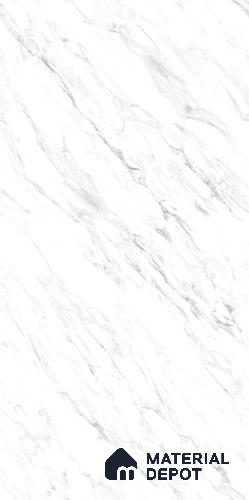 Marble Floor & Wall Tile TL 09246 Century White Glit 4 ft x 2 ft Infinia Fusion Finish Vitrified Tile - 9 mm | 3 Random Design | Suitable For Living Room, Bedroom, Dining Area