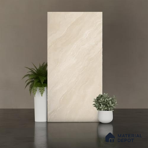 TL 07977 Marmi Apricot 4 ft x 2 ft Matte Finish GVT Vitrified Tile - 9 mm